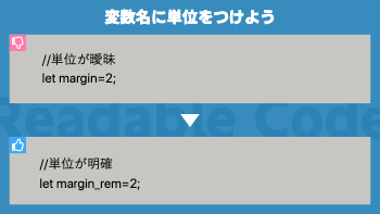 良し悪しを比較できるテンプレート